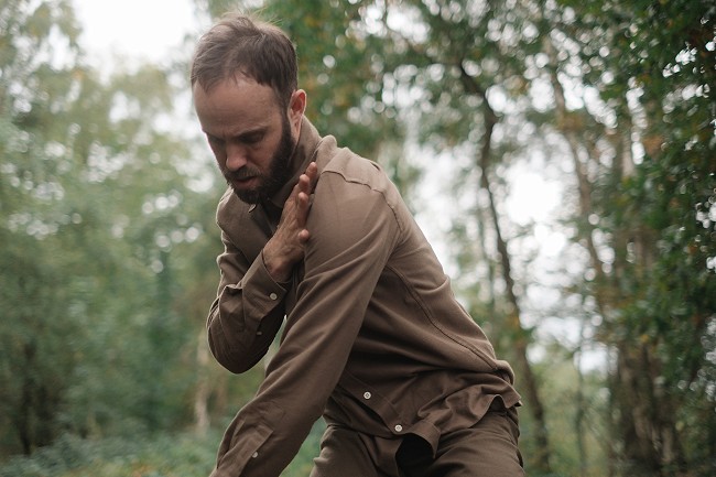 Performer Matthew Winston; photographer Matt Bartram (Cave and Sky)