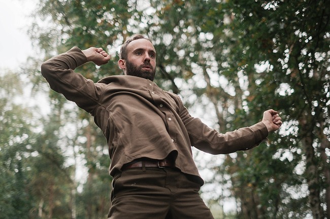 Gathering Place 360 by Made By Katie Green; photographer Matt Walker, performer Matthew Winston