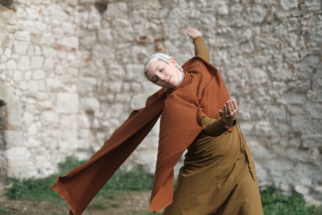 Gathering Place 360 by Made By Katie Green; photographer Matt Walker, performer Megan Griffiths