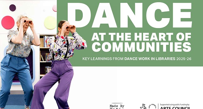 Impacts of Dance in Libraries: free online event