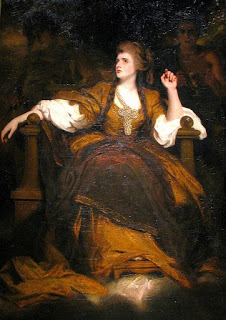 Sir Joshua Reynolds: Mrs. Siddons as the Tragic Muse, 1784
