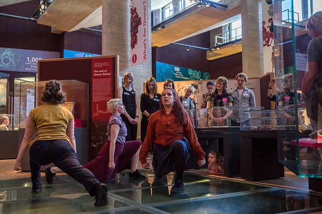 Imagination Museum Consortium Event at The Collection Museum/Usher Gallery in Lincoln, May 2019; photo by Roswitha Chesher